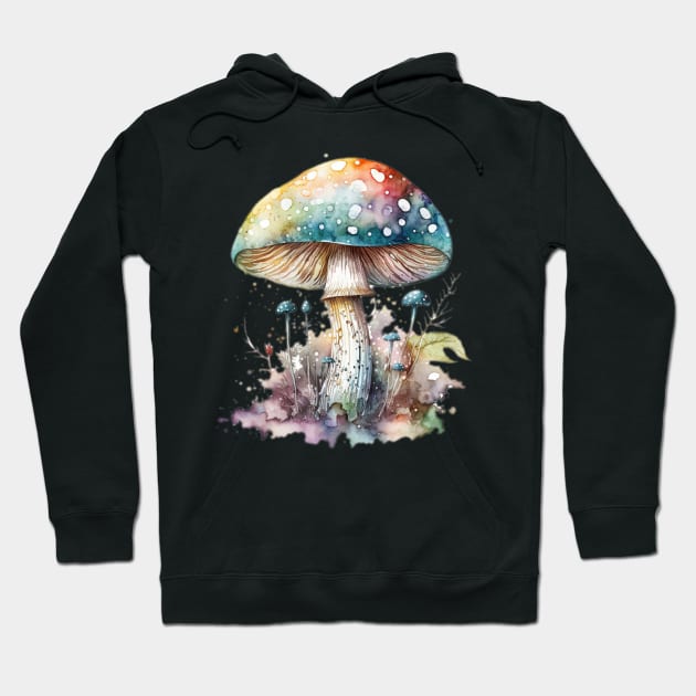 Magical Mystical Mushrooms Hoodie by perthesun